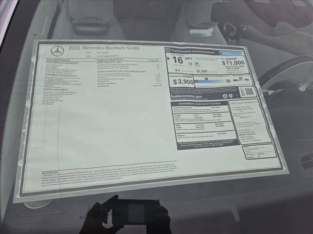 New 2026 Mercedes-Benz Maybach SL 680 image 15