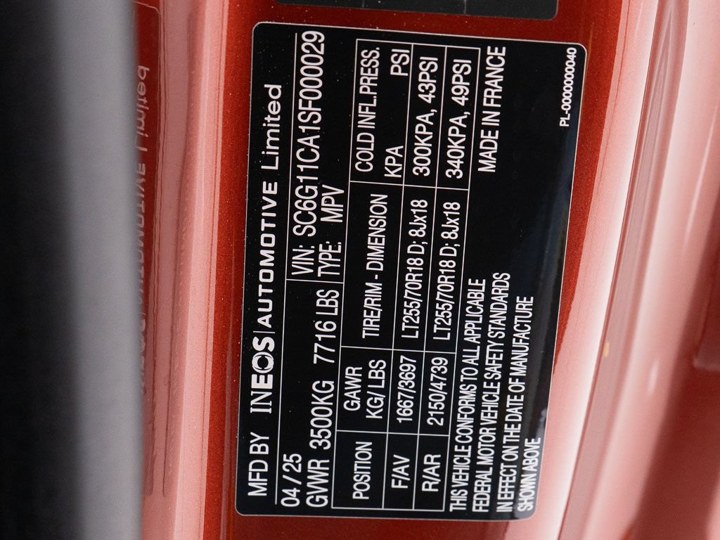 New 2025 INEOS Grenadier Quartermaster AWD/4WD image 52