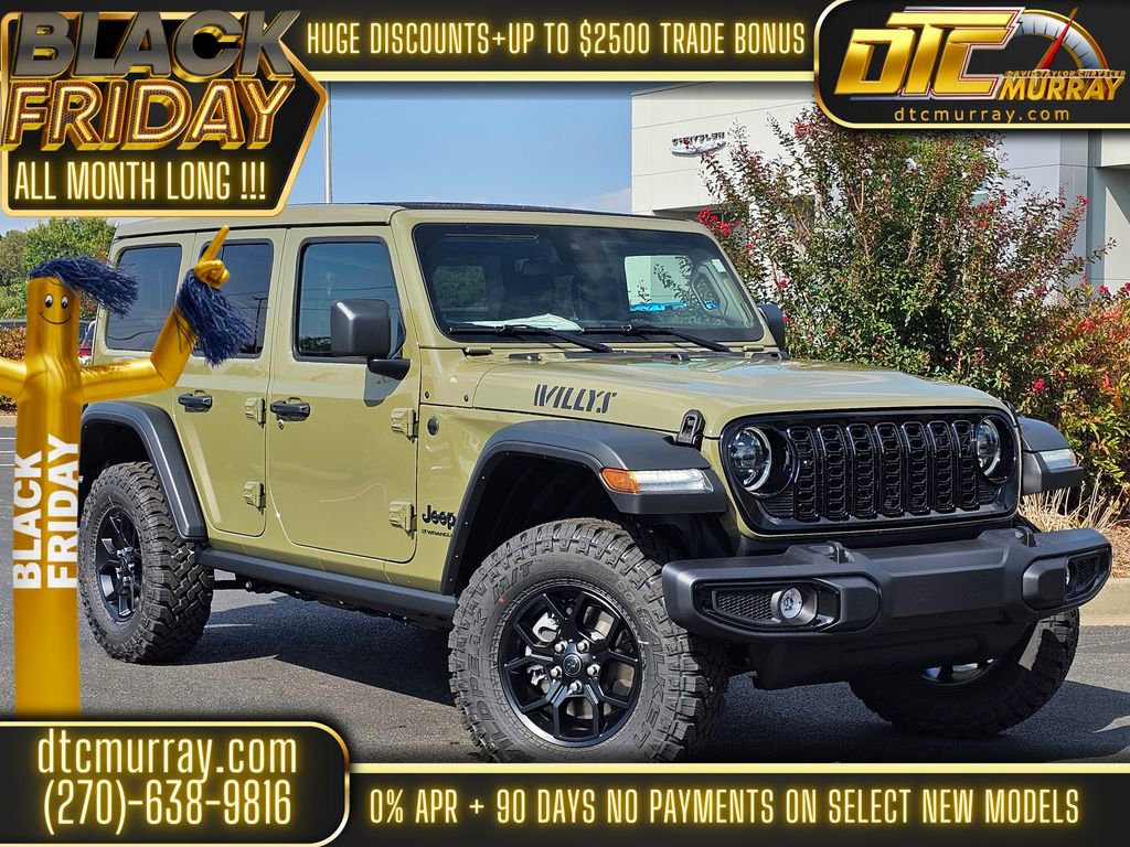 New 2025 Jeep Wrangler Willys