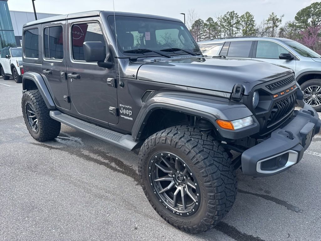 Used 2021 Jeep Wrangler Unlimited Sahara w/ Uconnect 4C Nav & Sound Group image 31