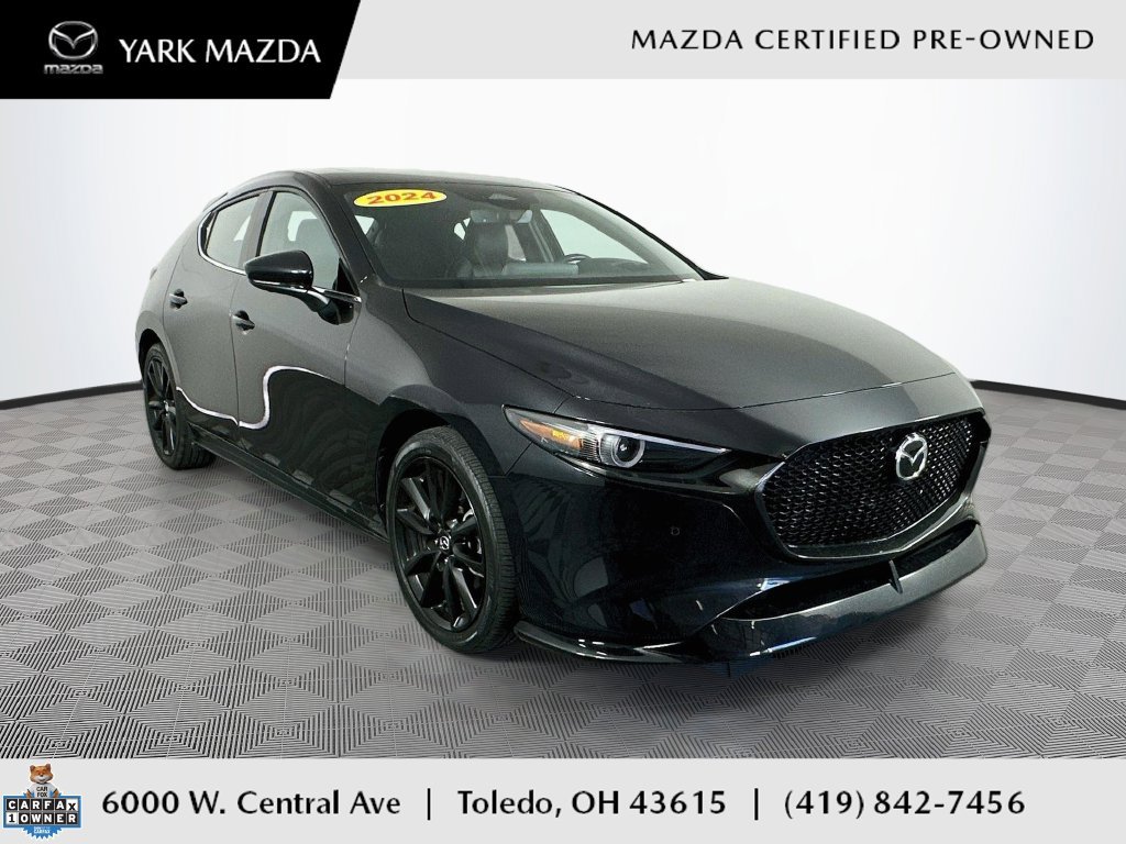 Used 2024 MAZDA MAZDA3 Hatchback w/Premium Plus Pkg AWD/4WD 360° Tour
