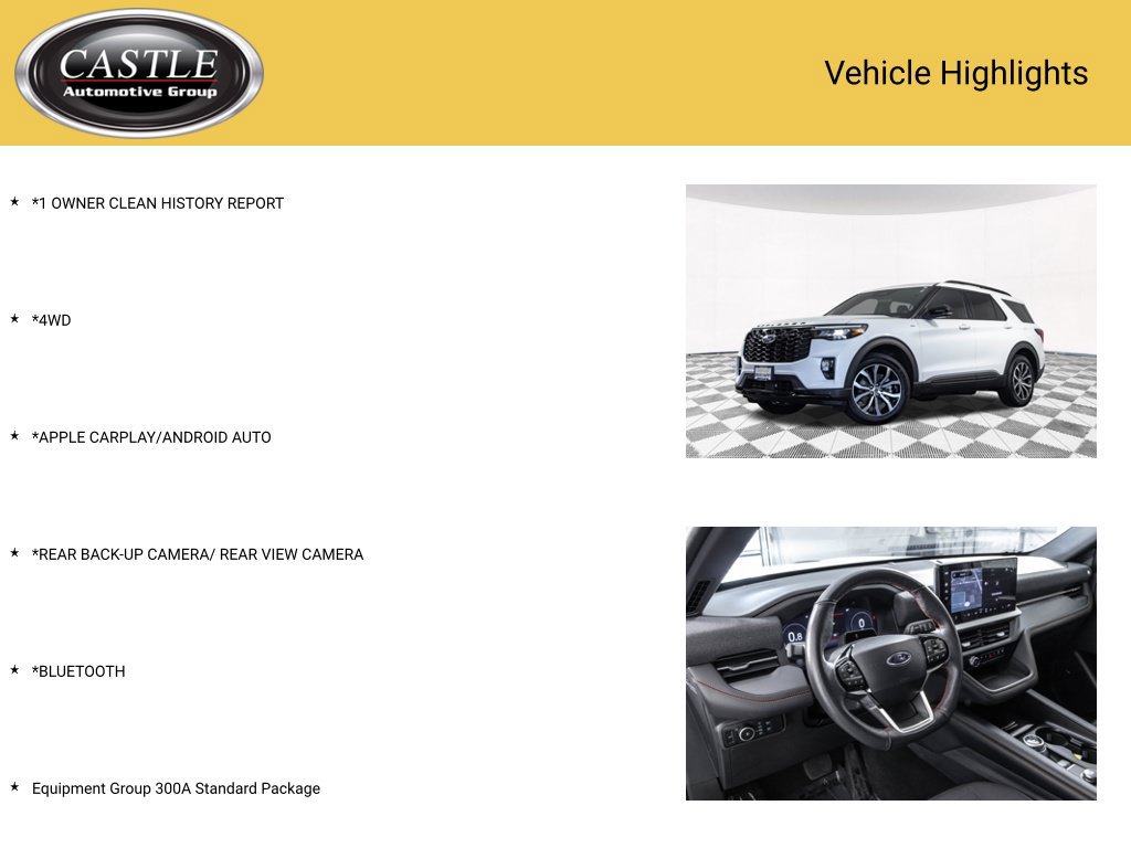 Used 2025 Ford Explorer ST-Line AWD/4WD image 3