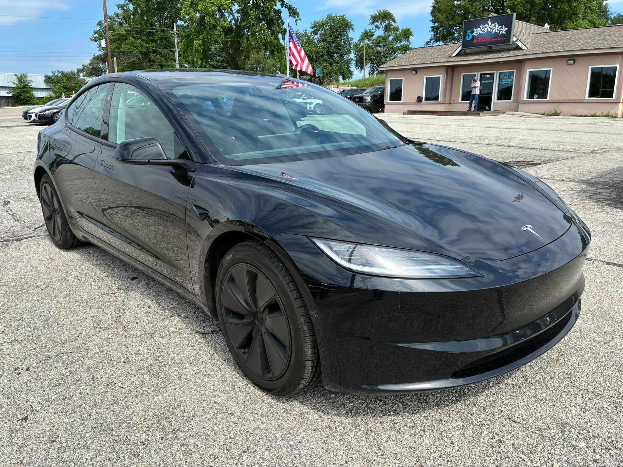 Used 2024 Tesla Model 3 Long Range AWD/4WD image 1