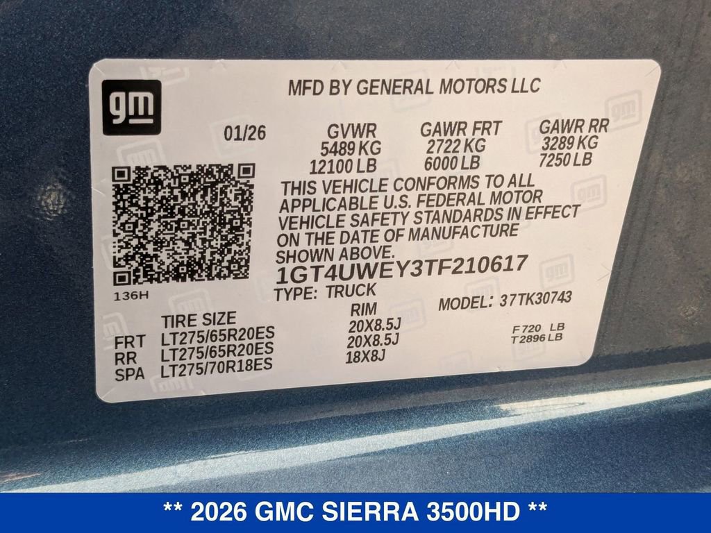 New 2026 GMC Sierra 3500 Denali w/ Denali Reserve Package image 38