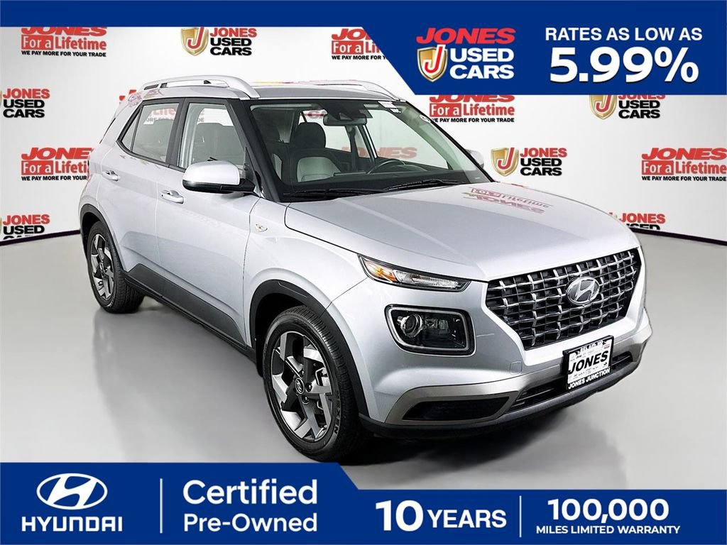 Used 2020 Hyundai Venue SEL w/ Convenience + Premium Package image 1