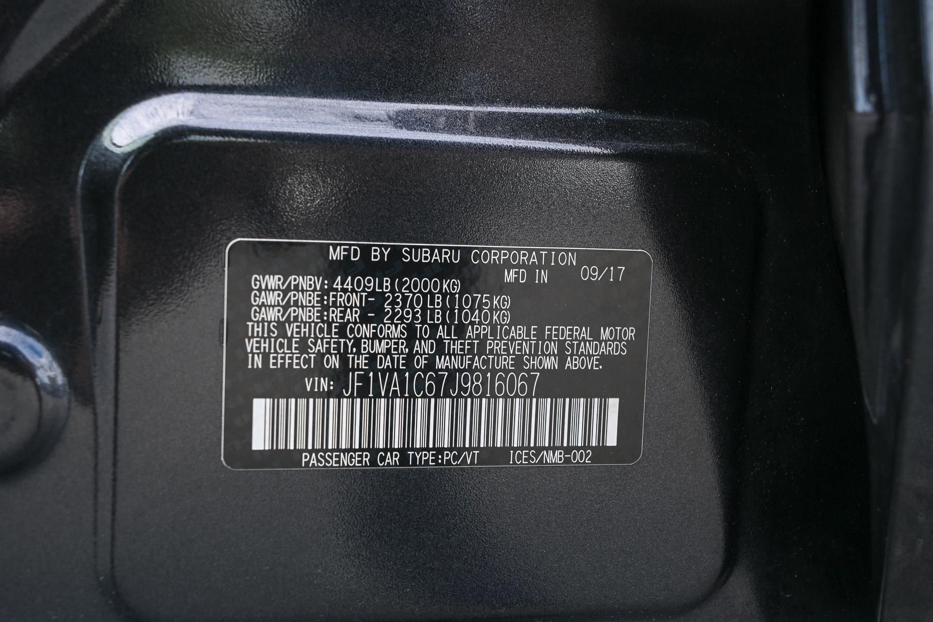Used 2018 Subaru WRX Premium image 26