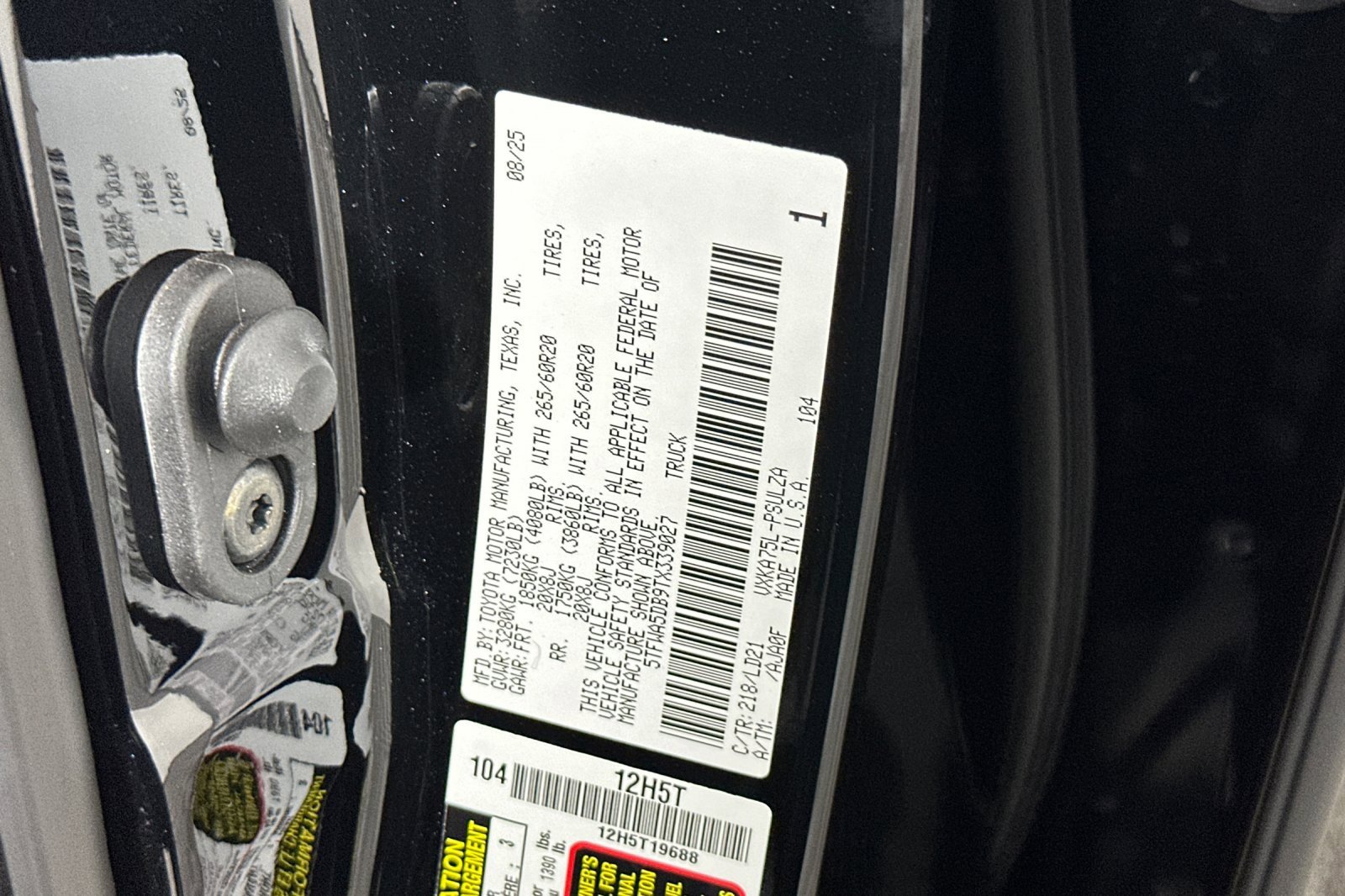 New 2026 Toyota Tundra Limited image 26