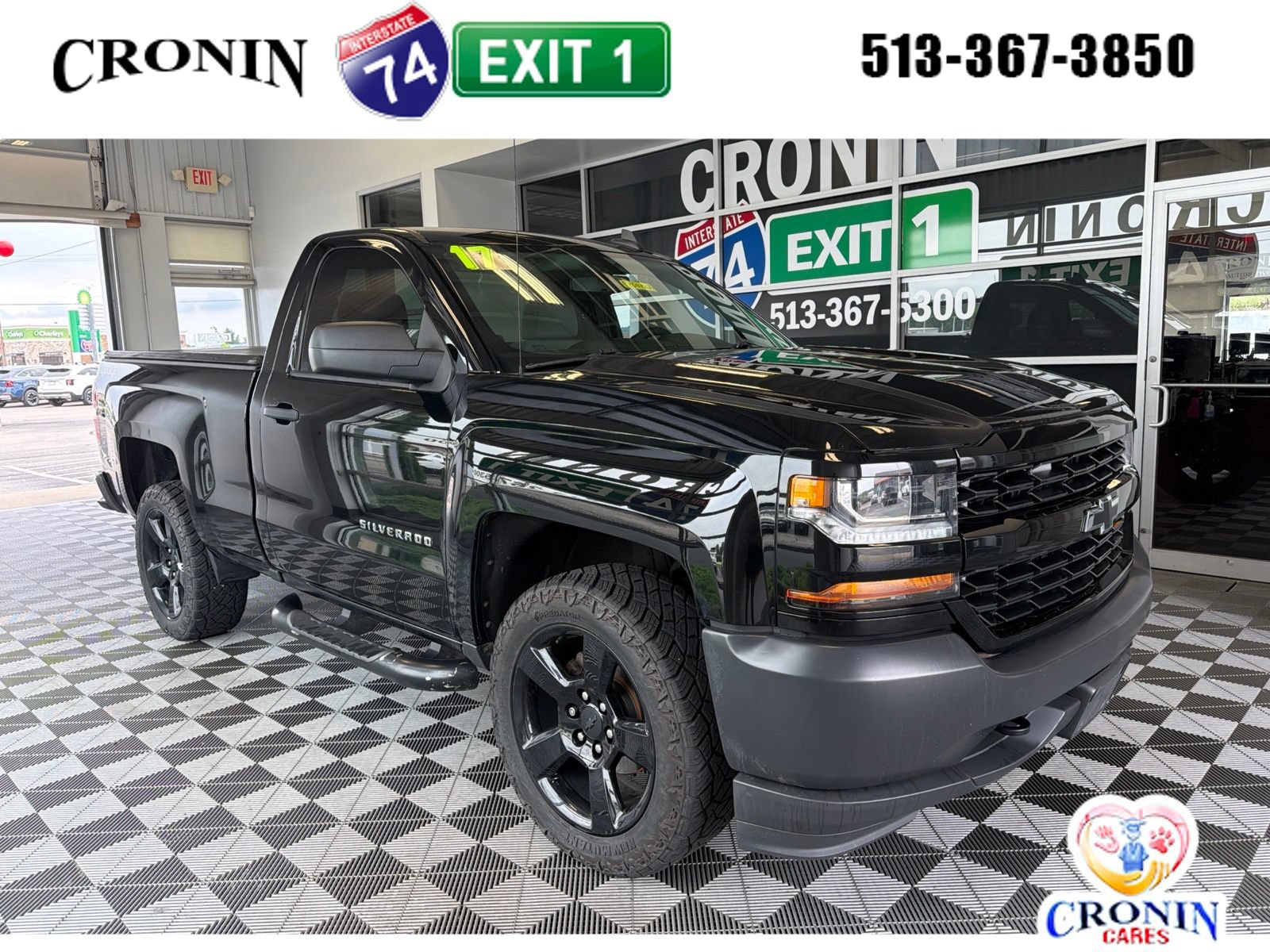 Used 2017 Chevrolet Silverado 1500 W/T w/ Black Out Edition
