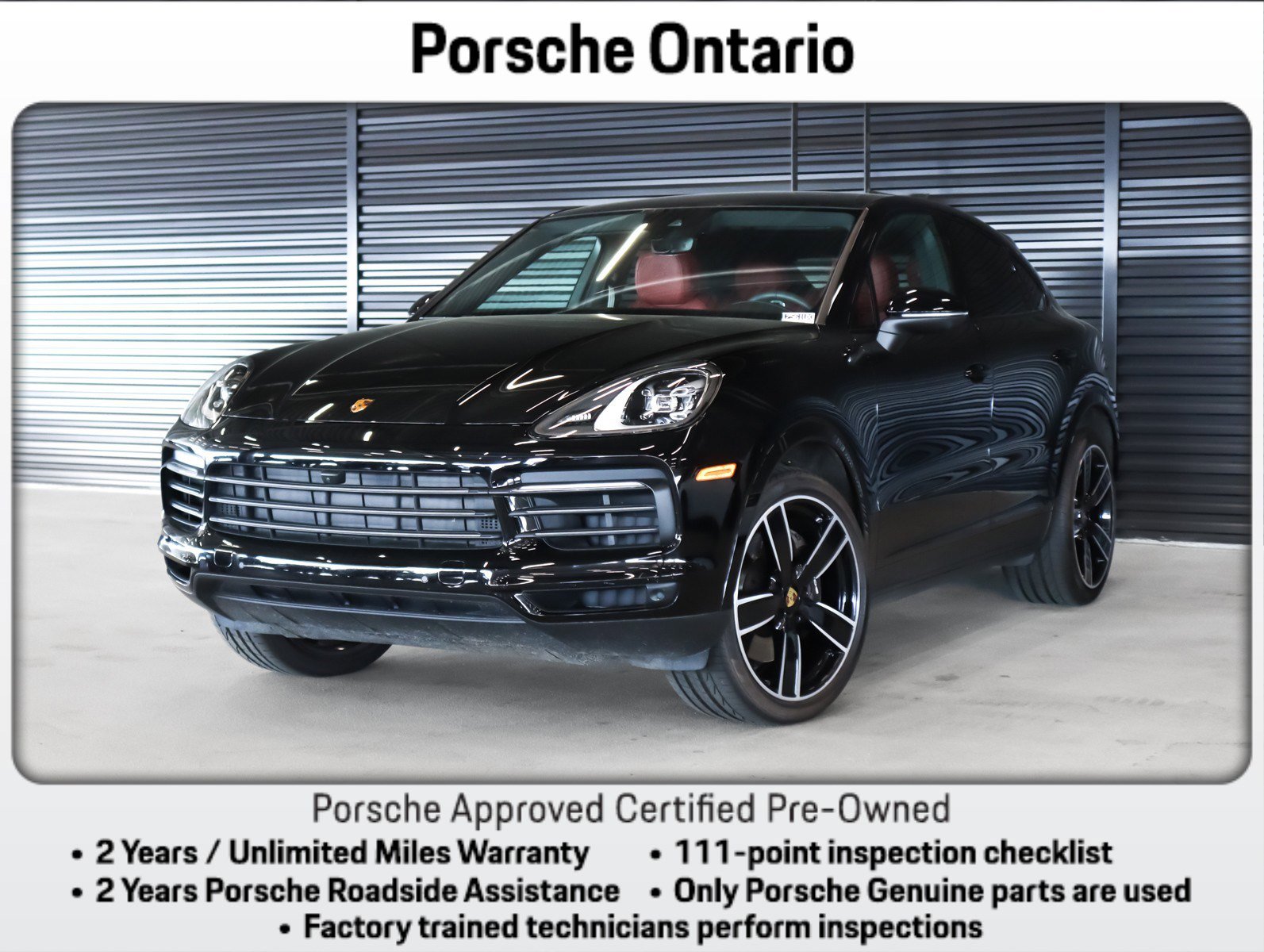Certified 2023 Porsche Cayenne Platinum Edition