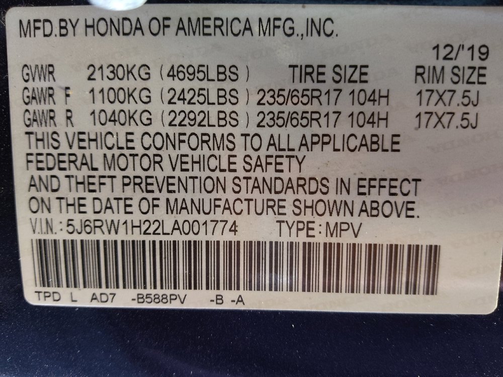 Used 2020 Honda CR-V LX image 33