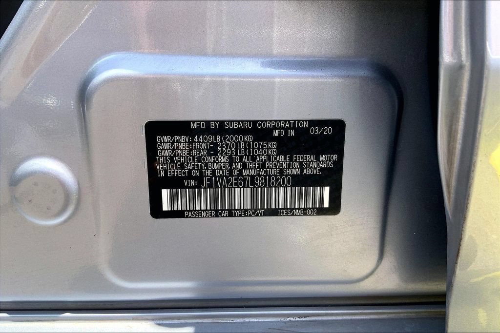 Used 2020 Subaru WRX STI AWD/4WD image 33