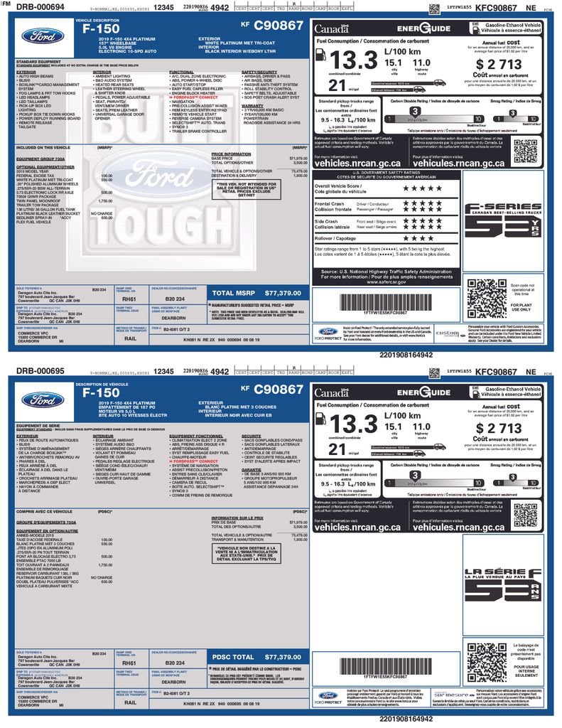 Used 2019 Ford F150 Platinum image 34