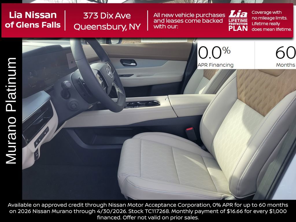 New 2026 Nissan Murano Platinum image 13