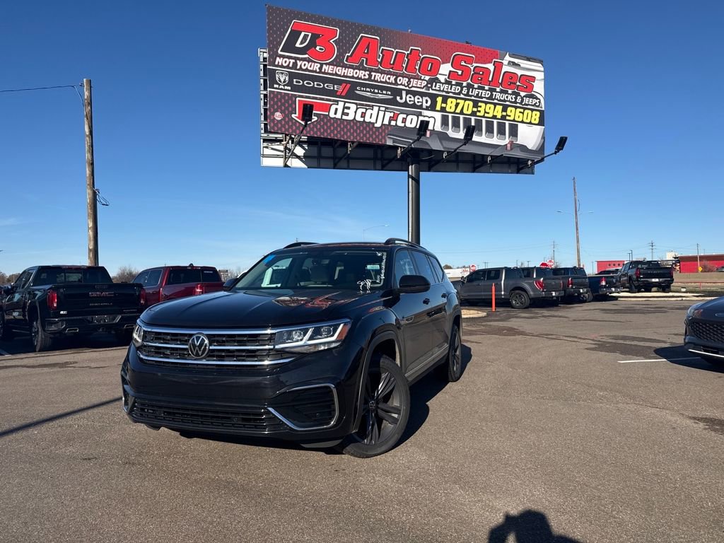Used 2021 Volkswagen Atlas SE w/ Panoramic Sunroof Package image 1