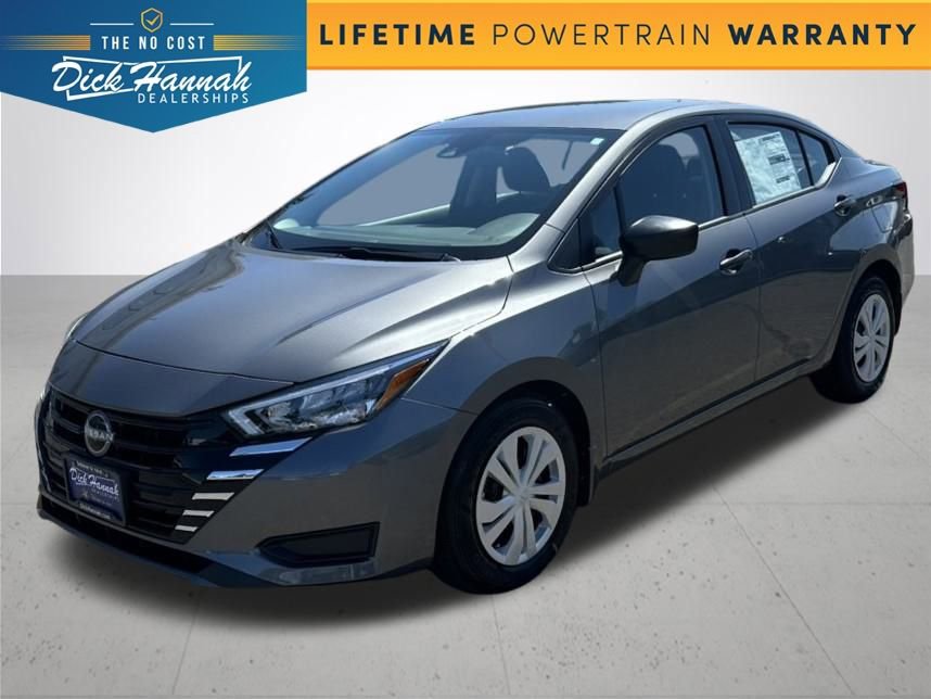 New 2025 Nissan Versa S w/ Trunk Package