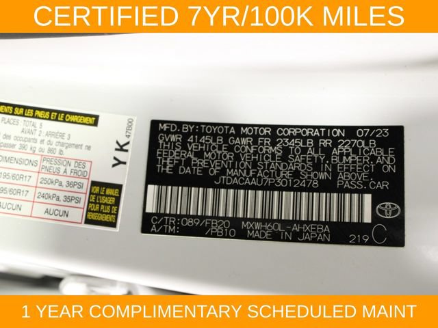 Used 2023 Toyota Prius LE FWD image 26