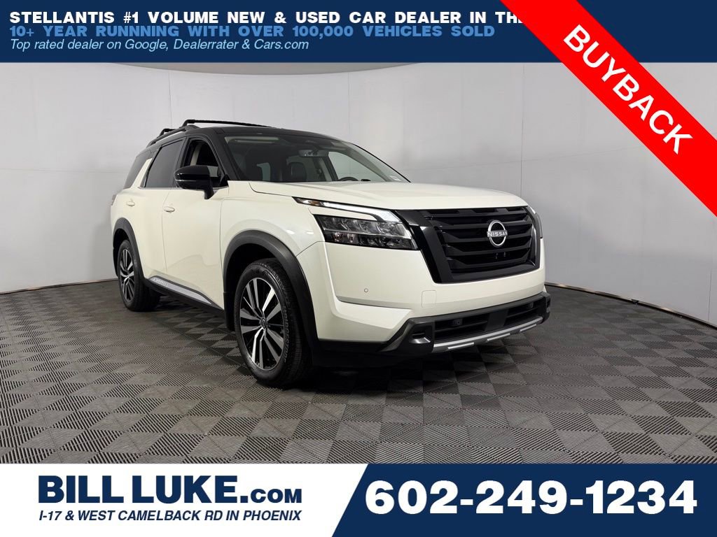Used 2024 Nissan Pathfinder Platinum w/ Black Appearance Package