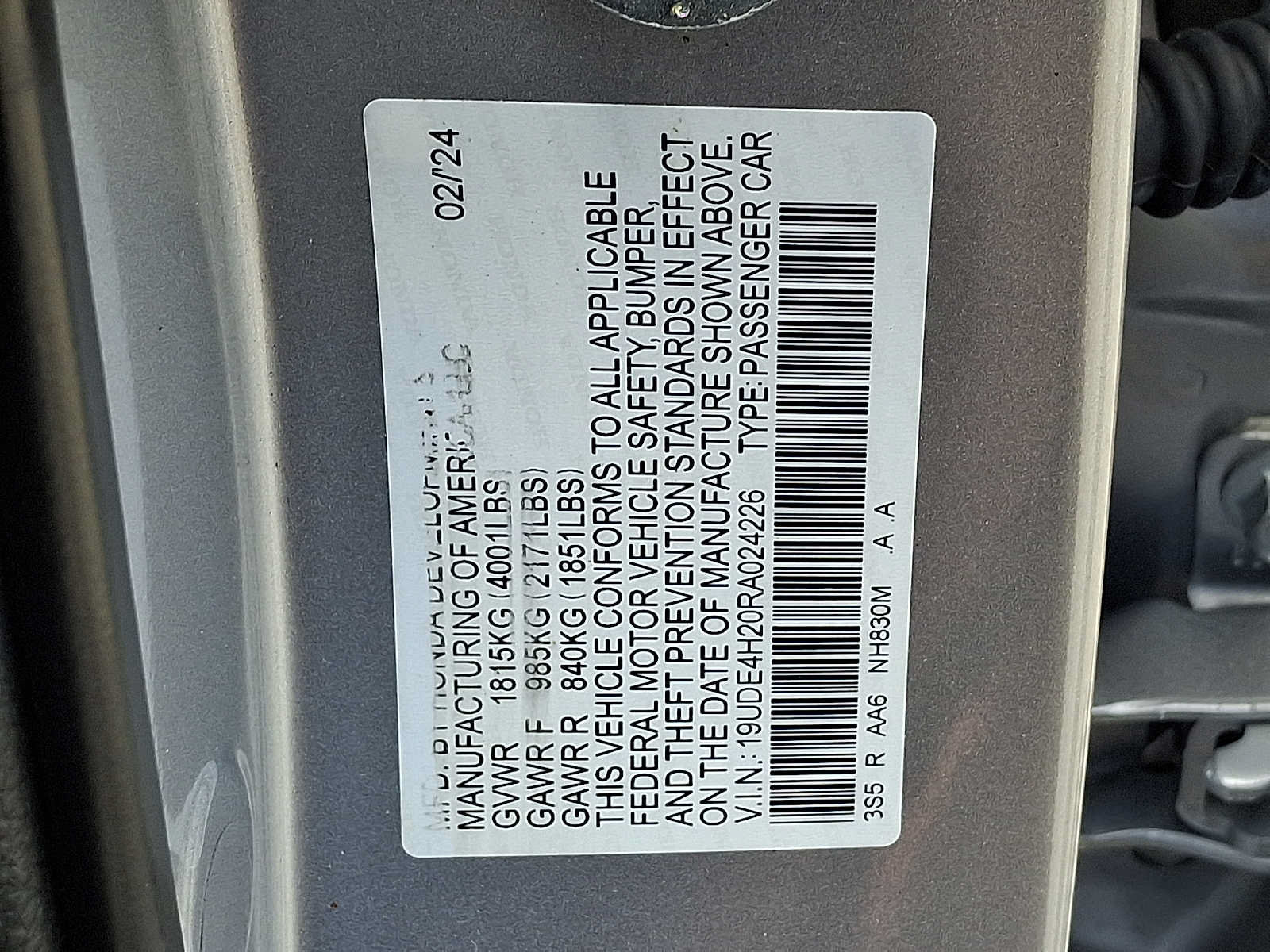 Used 2024 Acura Integra FWD image 28