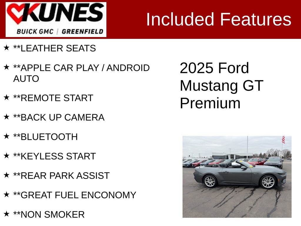 Used 2025 Ford Mustang GT Premium image 2