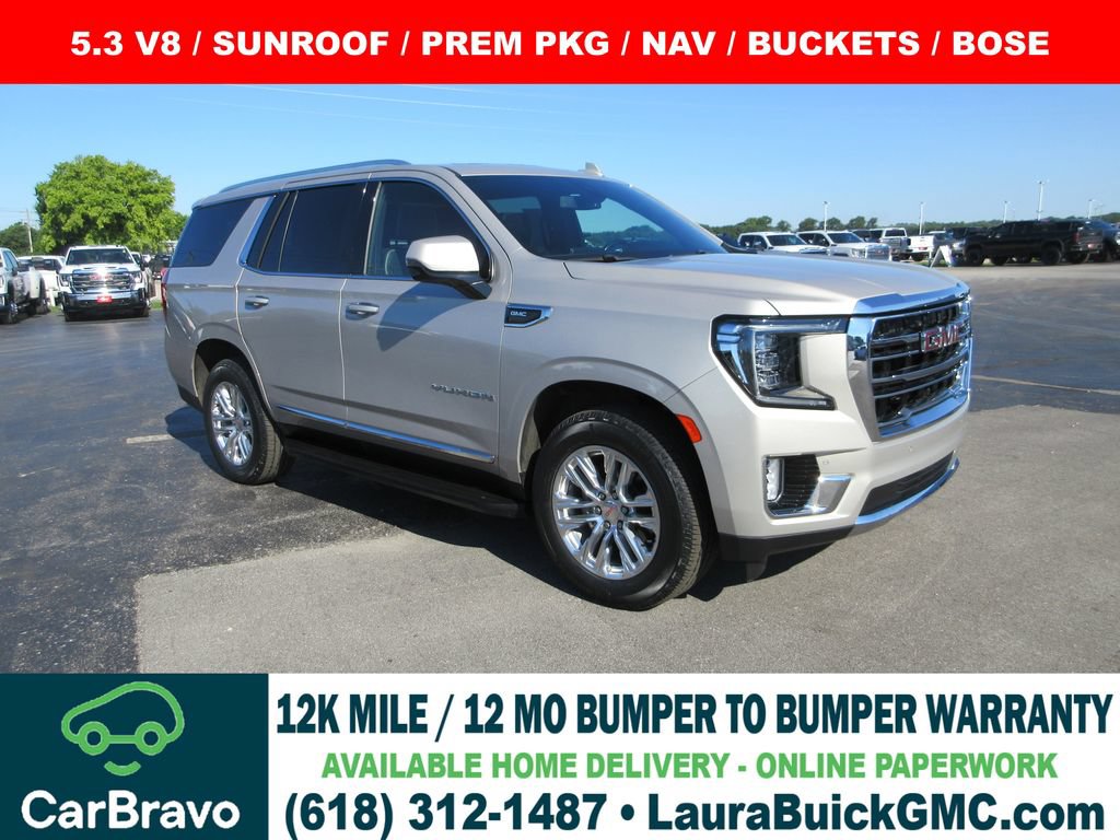 Certified 2022 GMC Yukon SLT w/ SLT Premium Package