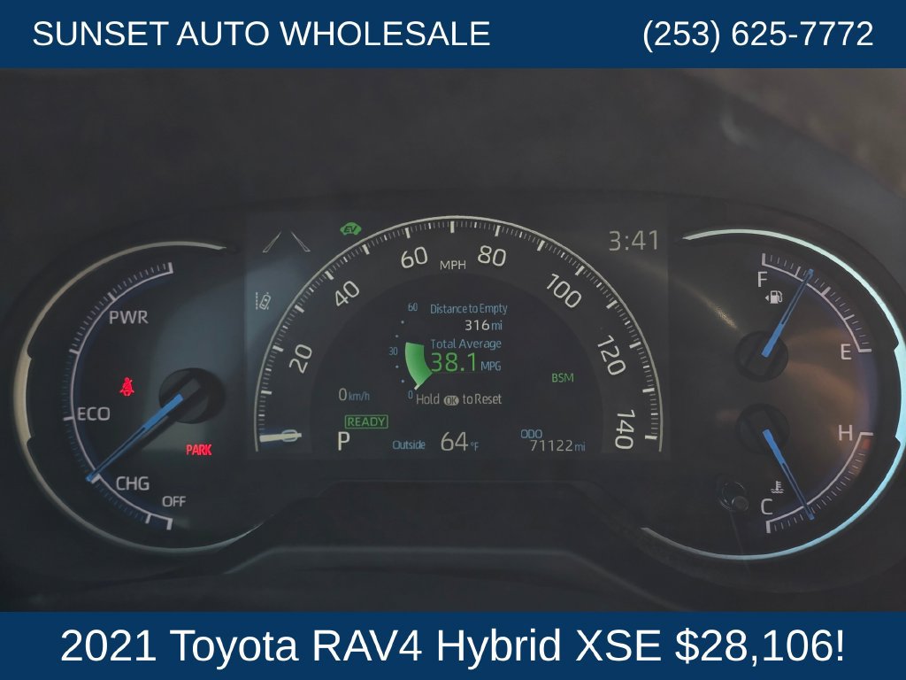 Used 2021 Toyota RAV4 XSE w/ XSE Grade Weather Package AWD/4WD image 28