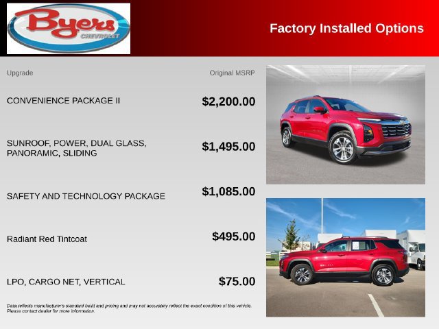 Used 2025 Chevrolet Equinox LT w/ Convenience Package II AWD/4WD image 10