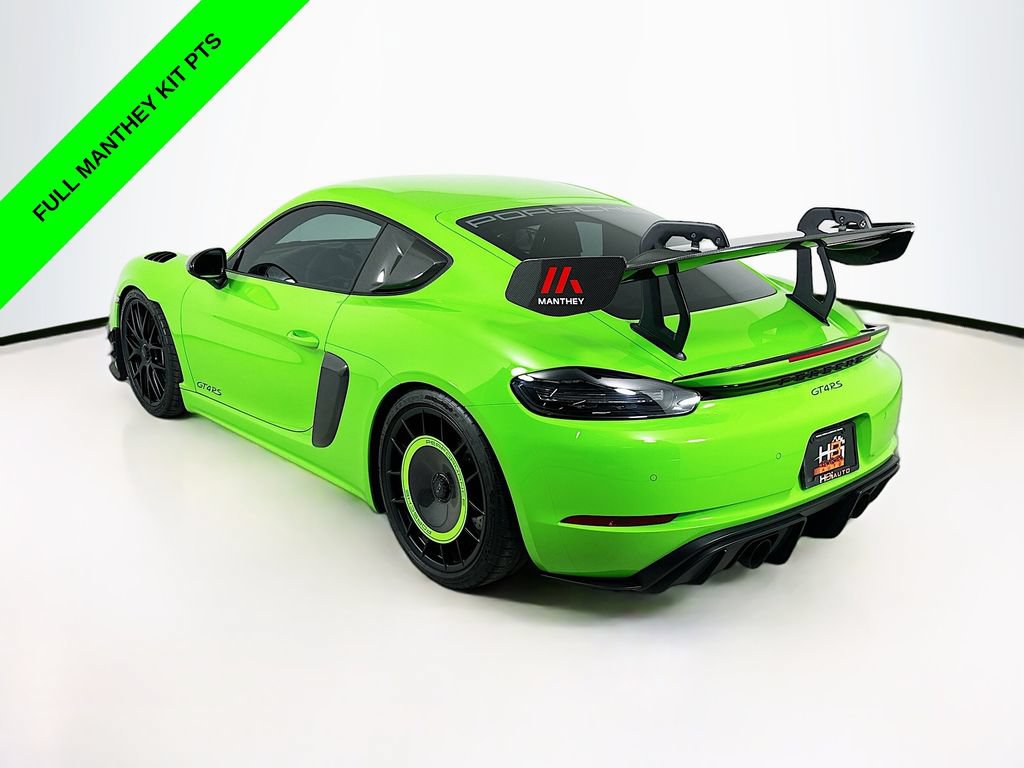 Used 2024 Porsche 718 Cayman GT4 RS w/ Weissach Package RWD image 8