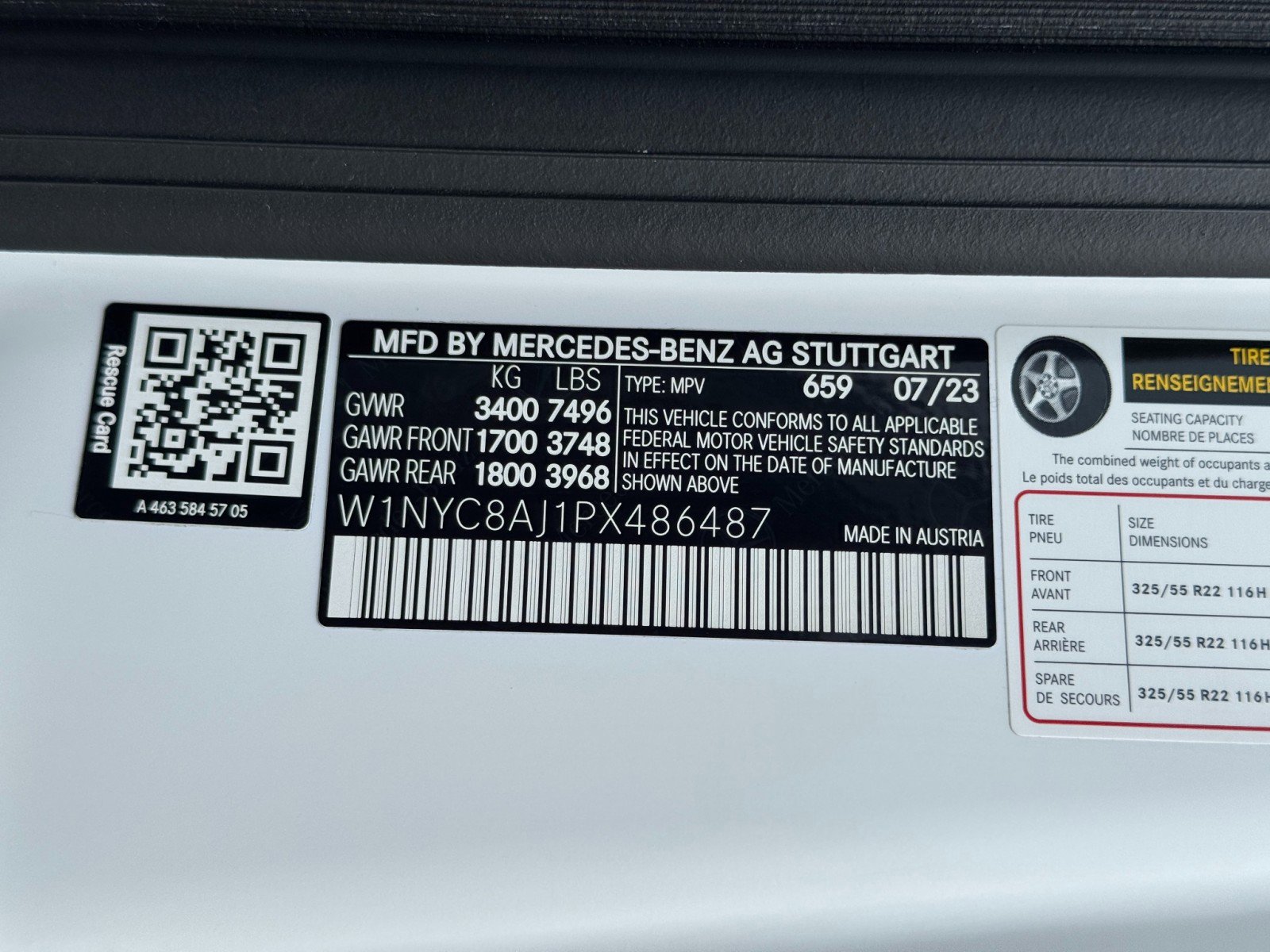 Used 2023 Mercedes-Benz G 63 AMG Squared w/ AMG Night Package Magno image 61