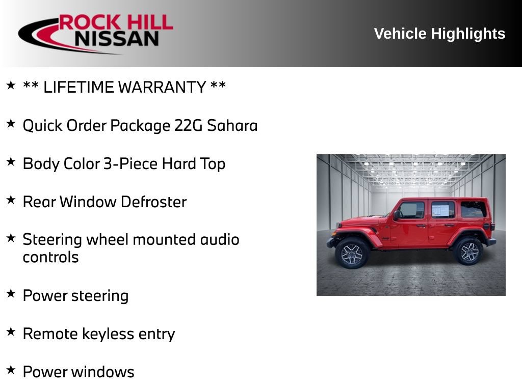 Used 2025 Jeep Wrangler Unlimited Sahara AWD/4WD image 5