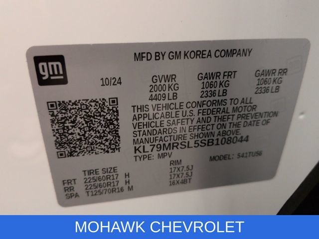 Certified 2025 Chevrolet TrailBlazer LT w/ Convenience Package AWD/4WD image 33