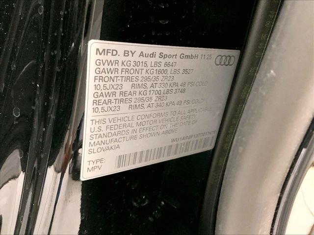 New 2026 Audi RS Q8 performance image 14