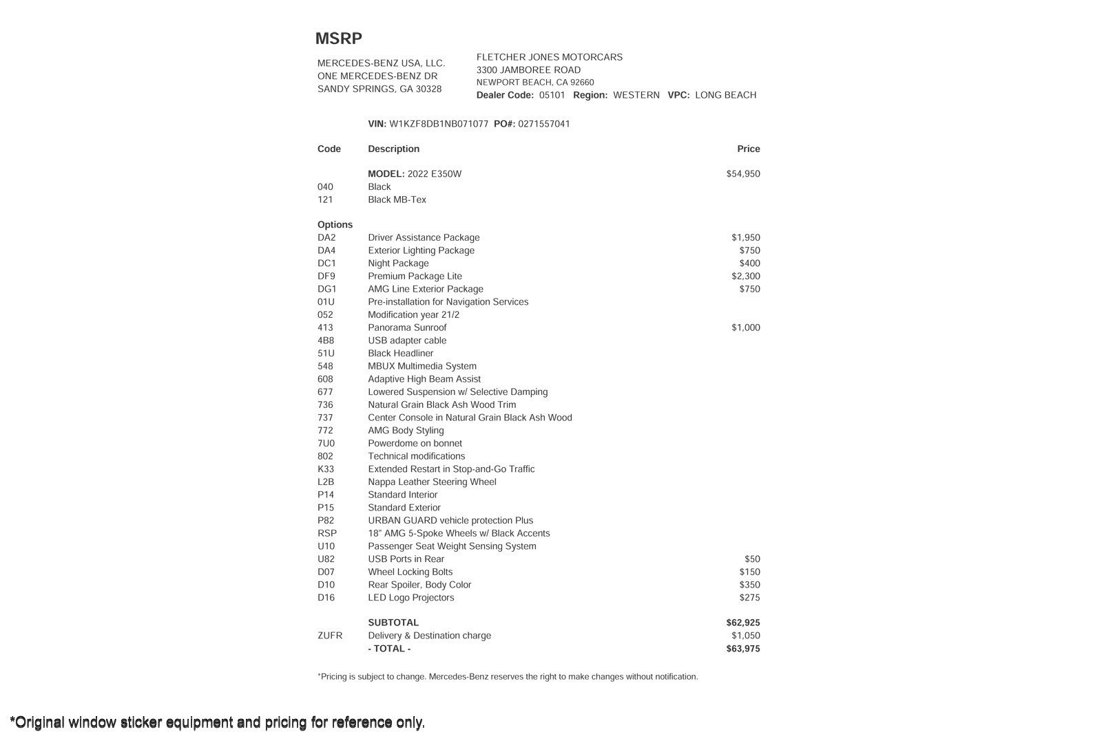 Used 2022 Mercedes-Benz E 350 Sedan image 3