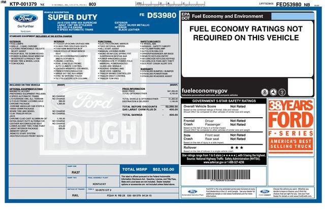 Used 2015 Ford F250 Lariat w/ Chrome Package image 60