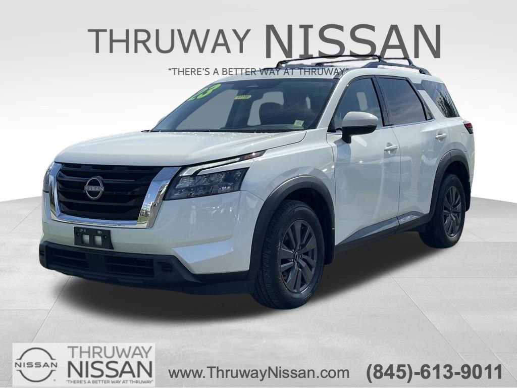 Certified 2023 Nissan Pathfinder SV w/ SV Premium Package AWD/4WD video 1