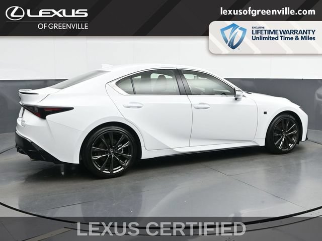 Certified 2025 Lexus IS 350 F Sport w/ Accessory Package RWD image 8