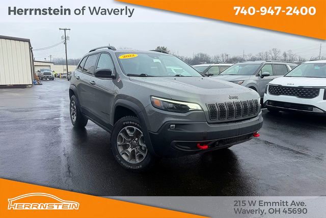 Used 2022 Jeep Cherokee Trailhawk w/ Premium Leather Package
