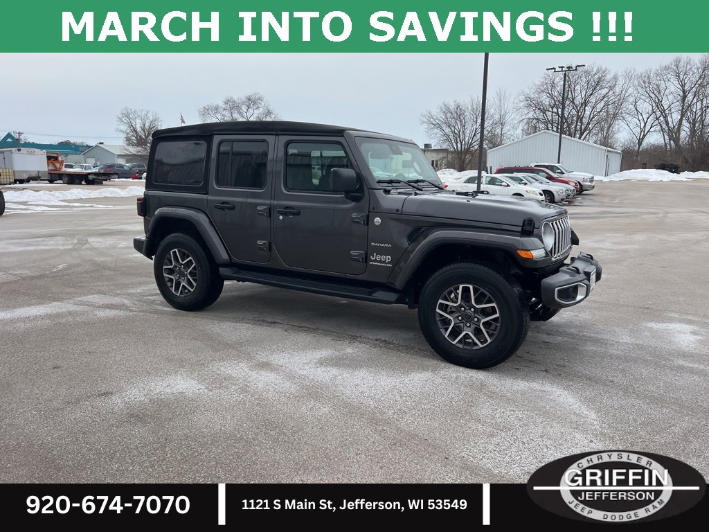 Used 2024 Jeep Wrangler Sahara w/ Safety Group image 3