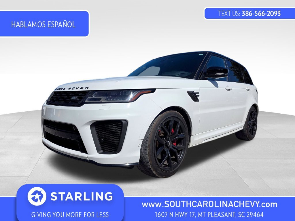 Used 2018 Land Rover Range Rover Sport SVR