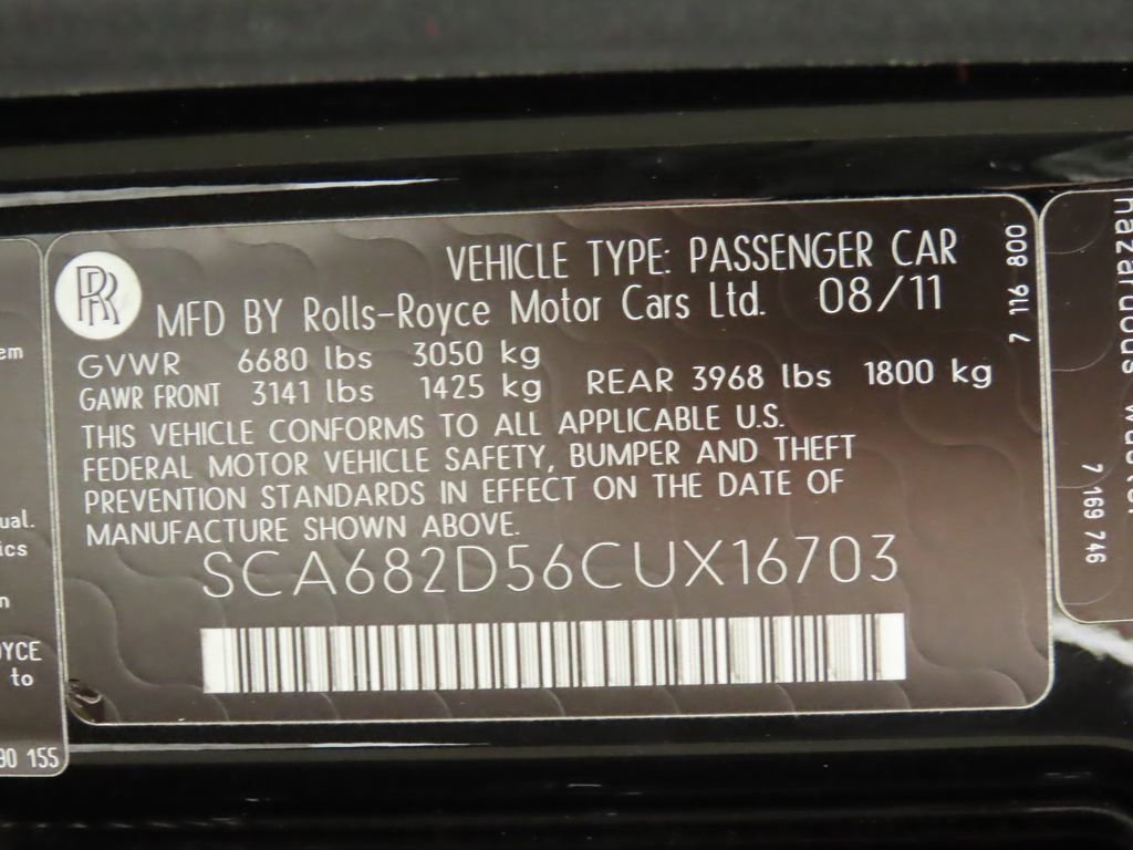 Certified 2012 Rolls-Royce Phantom Drophead Coupe image 41