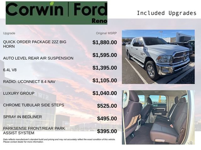 Used 2016 RAM 2500 Big Horn image 3