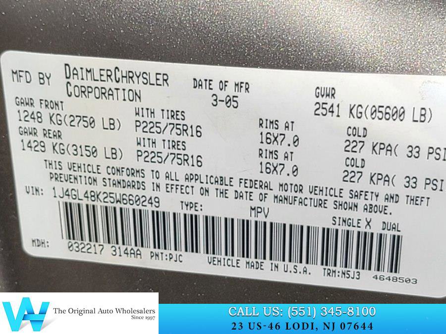 Used 2005 Jeep Liberty Sport image 20