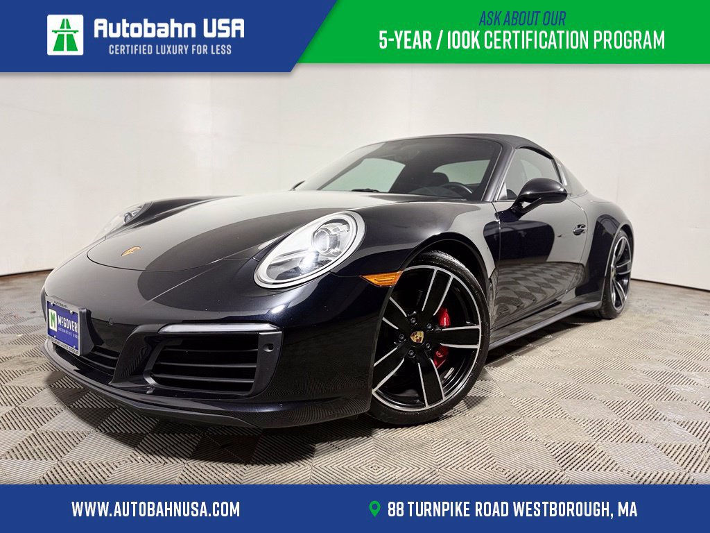 Used 2017 Porsche 911 Targa 4S w/ Sport Package
