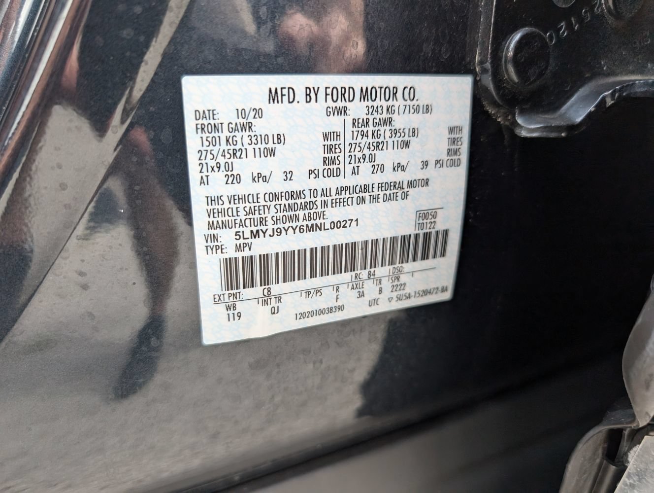 Used 2021 Lincoln Aviator Black Label Grand Touring AWD/4WD image 26