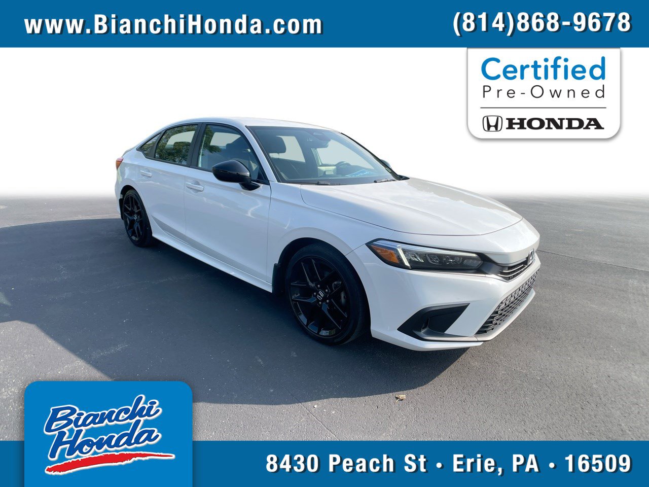 Certified 2022 Honda Civic Sport image 1