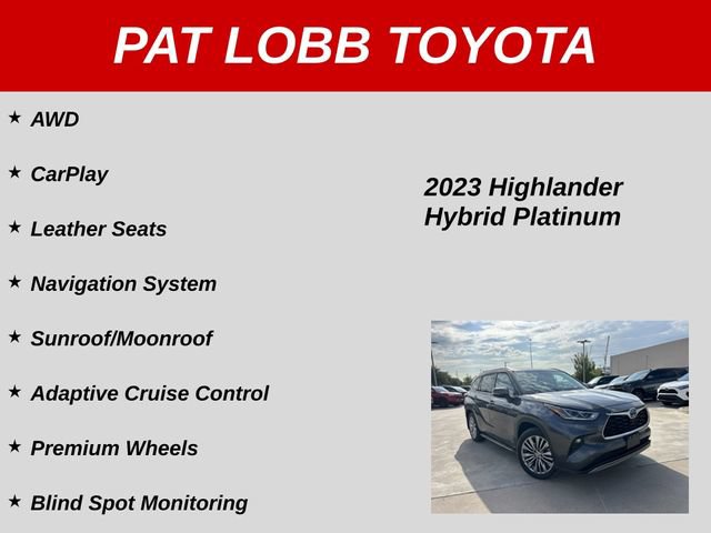 Used 2023 Toyota Highlander Platinum AWD/4WD image 30