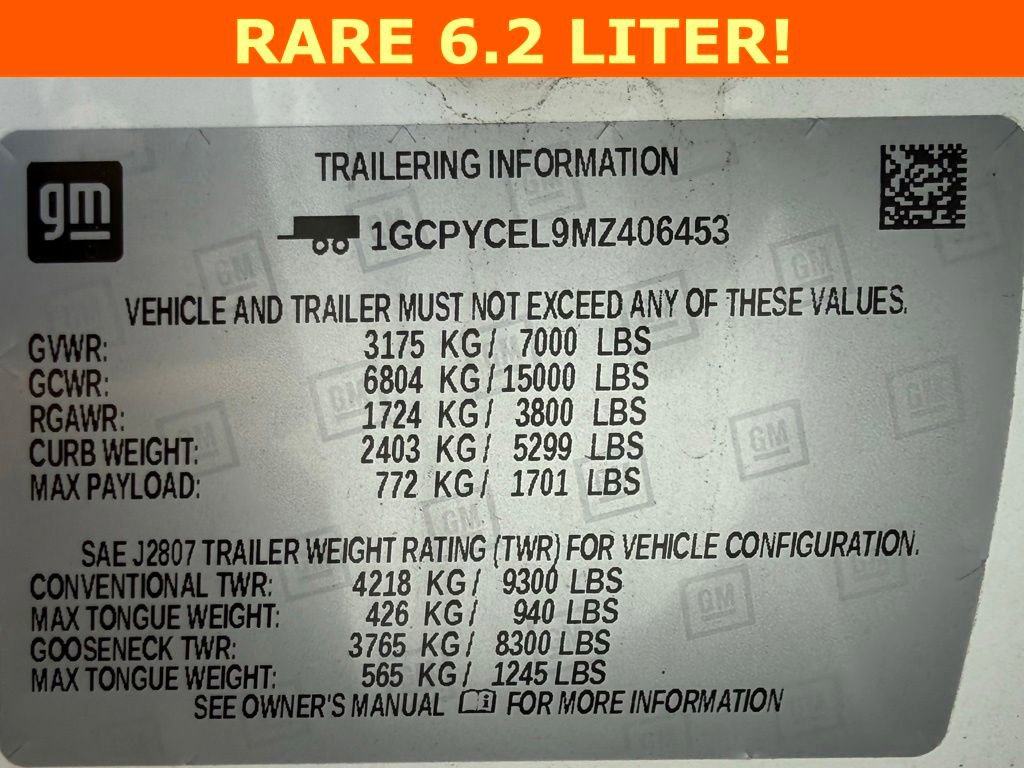 Used 2021 Chevrolet Silverado 1500 Custom Trail Boss w/ Safety Confidence Package AWD/4WD image 42