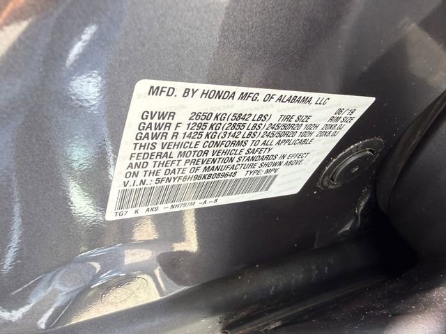 Used 2019 Honda Pilot Touring image 38