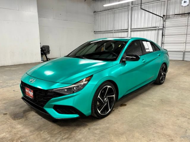 Used 2021 Hyundai Elantra N Line FWD image 3