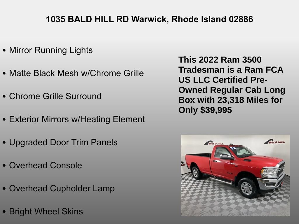 Used 2022 RAM 3500 Tradesman image 33