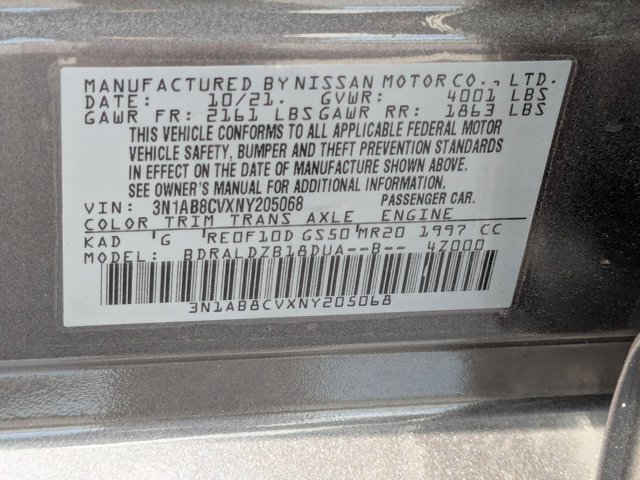 Certified 2022 Nissan Sentra SV w/ All-Weather Package image 18